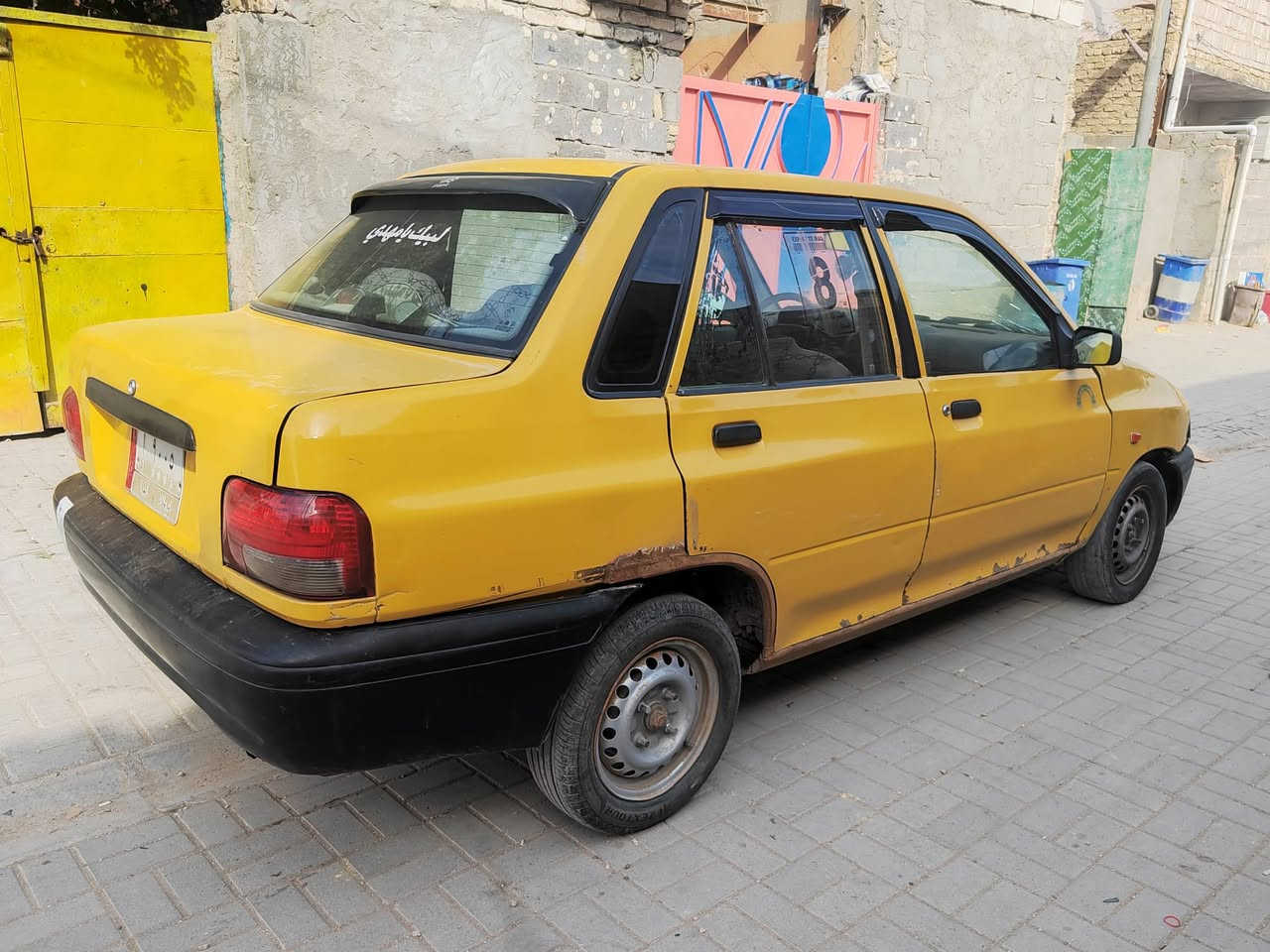 ***********
السعر 11 بيع مستعجل 
اسلام عليكم سايبه للبيع موديل 12 مكينه او كير نضيفات تأيرات جدد  حداديه جديده كهربائيات شغاله كله المكان كربلاء اتصل
