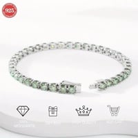 سوار تنس • فضة 925 • موزنايت