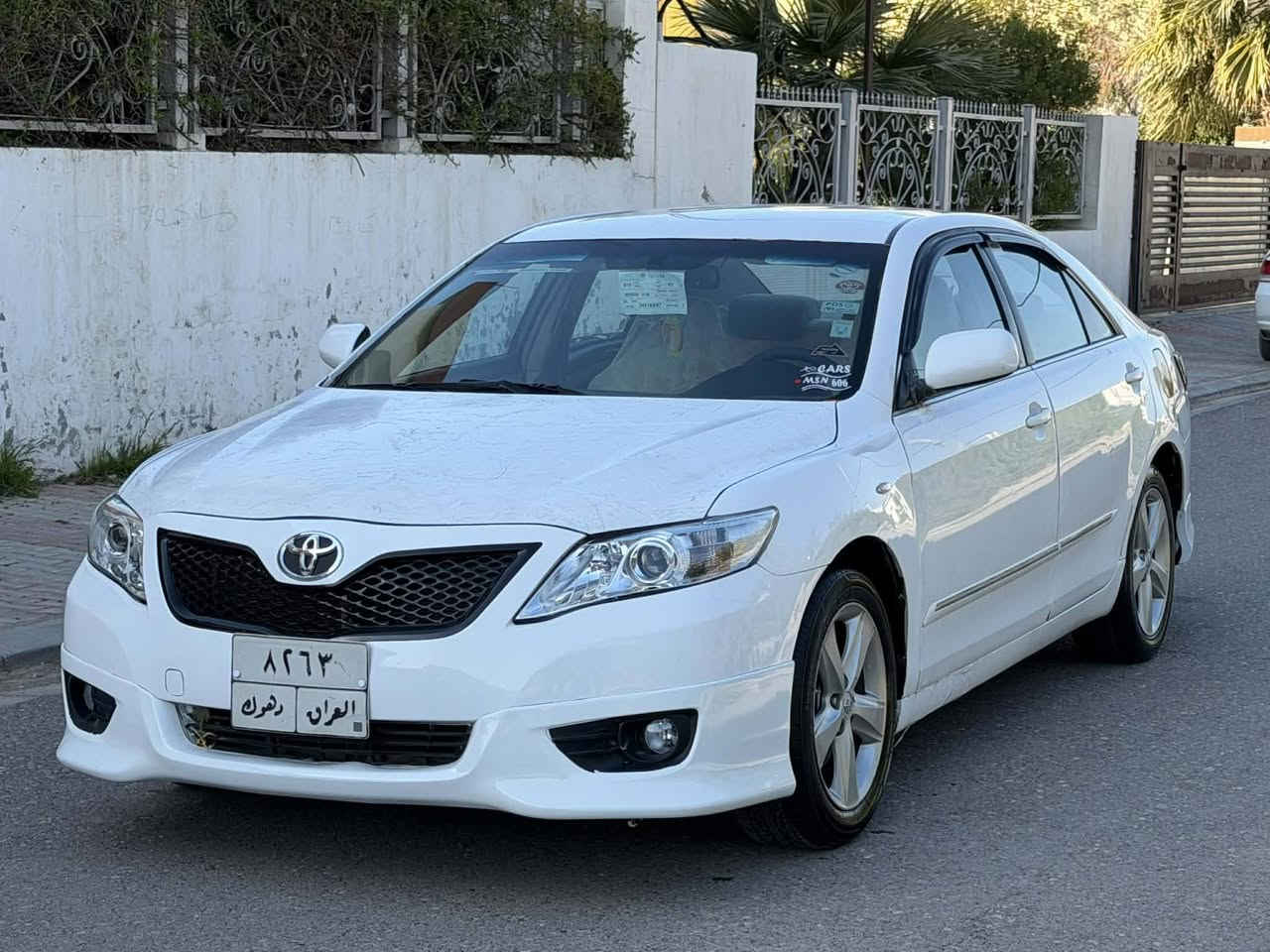 *********** تویوتا كامري موديل 2007 شكل 2011 كير اتوماتيك و عادي سوكان فوليوم شاشه ايباد كاميره ٤ جام كهرباء محرك ٤ سلندر محرك 2400 بيها 3 قطع صبغ  سياره جاهزه نضيفه كير محرك تبريد شرط سعري 85 ورقه مجال مكان اربيل بنصلاوه ***********
