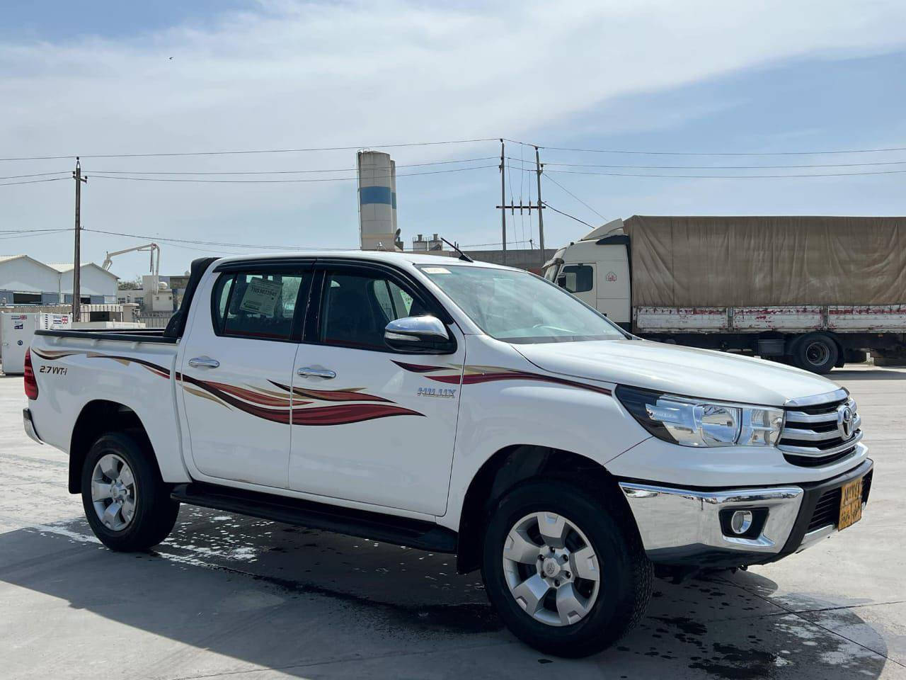 توێوتا هایلۆکس2020 دەبڵ ئەکسل  
 سەنەوی تا 2031 تازەیە بەناوی خۆمانەوەیە
 93 هەزاری حەقیقی ڕۆیشتوە
 بۆزانێاری سێ پارچەی ڕەشە 
بێ ناو گردن هەندێکشی بۆیاخی
 تێزابە لەسەر ساغى سۆنەری دانراوە

سعر : لە کۆمێنت داوای بکە ڕاستەوخۆ بۆت دێت 🤖 

 تابڵیی توندو تۆڵەو ماڵی دۆستە 

ژمارەی خاوەنەکەی 
***********
