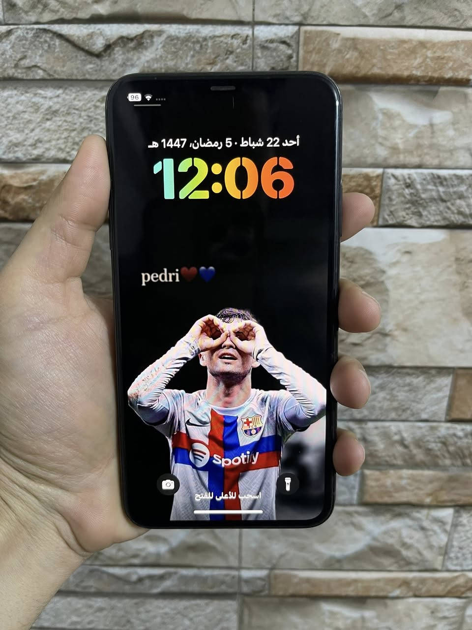 ايفون 11 برو ماكس مكفول كله شغال مامفتوح ولا امبدل بي شي ابد بطاريته 72 شحنة طبيعي ذاكرتة64
مكاني بغداد جميلة السعر325 وبي مجال بسيط

‭0770 013 4654‬

‭0783 840 7130‬
