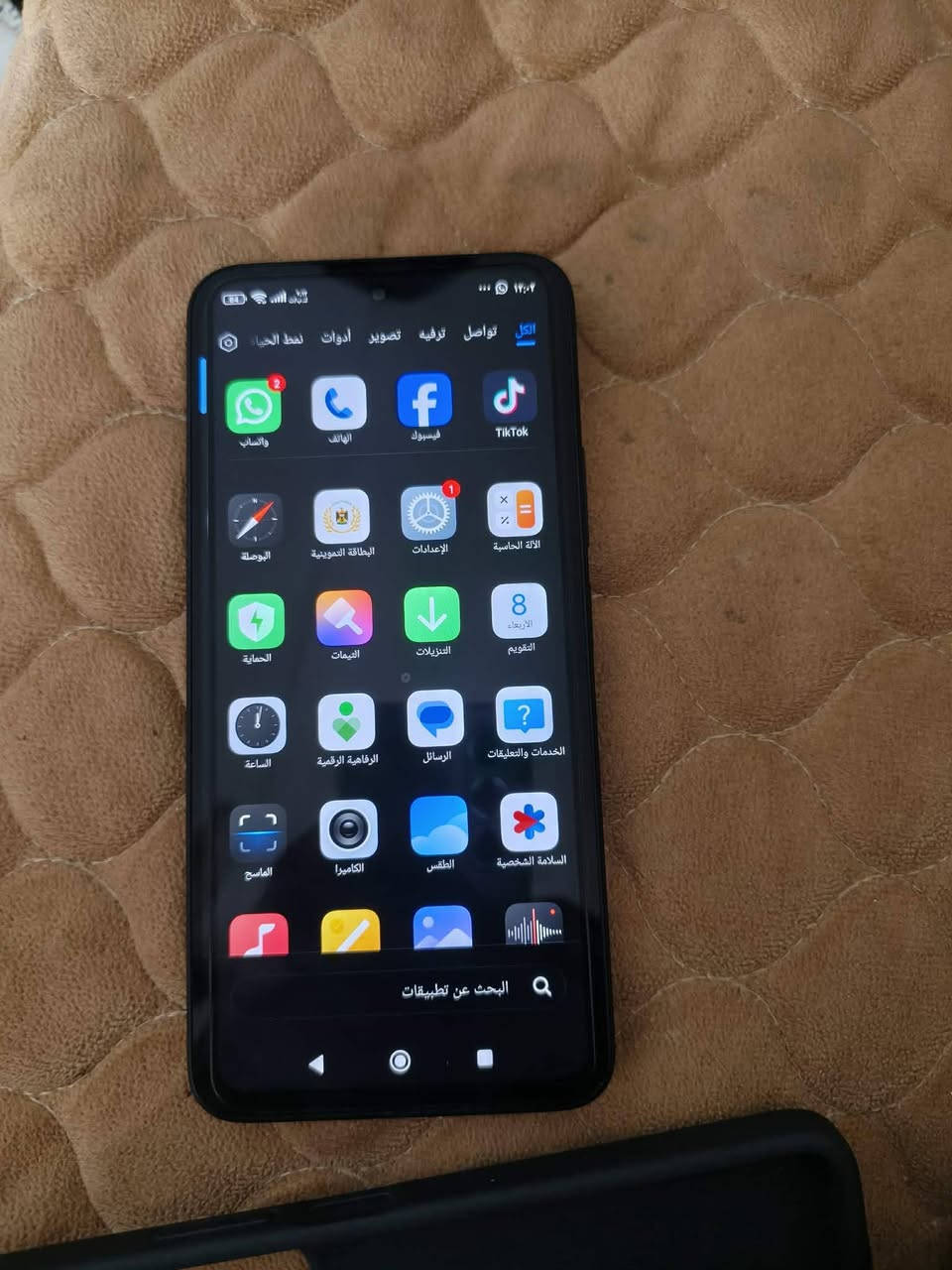 ريدمي 15لبيع مستعمل يومين فقط ذاكره 256لعشوائيه 16بطاريه7000السعر خاص ***********بيه واتساب بابا جبله حي عرار
