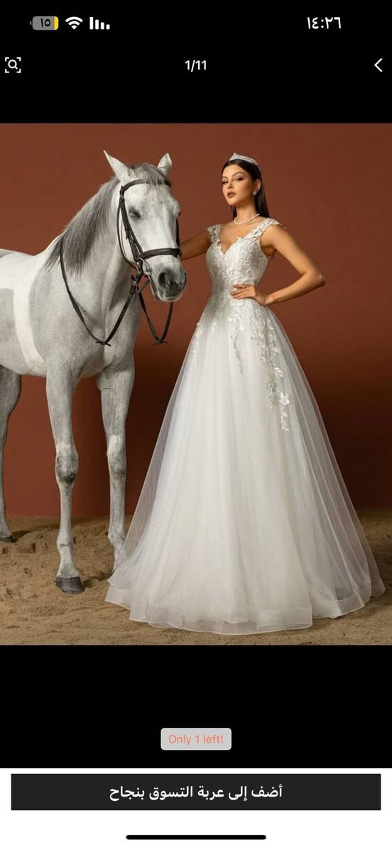 فستان عرس أنيق من شي إن 🤍
تصميم ناعم وراقي جداً.

سعره بالموقع 208 دولار
ومعروض للبيع بسعر 50 ألف فقط 🔥
قياس XL
فرصة ما تتعوض بنات
للاستفسار راسلونا خاص


**إذا كنت صاحب هذا الإعلان وتريد حذفه لأي سبب، رجاءا أرسل رسالة إلى الدعم الفني**