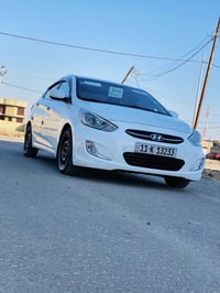 للبيع اكسنت موديل 2016رقم بغداد أنكليزي سنويه 2029السياره كير ومحرك كف...