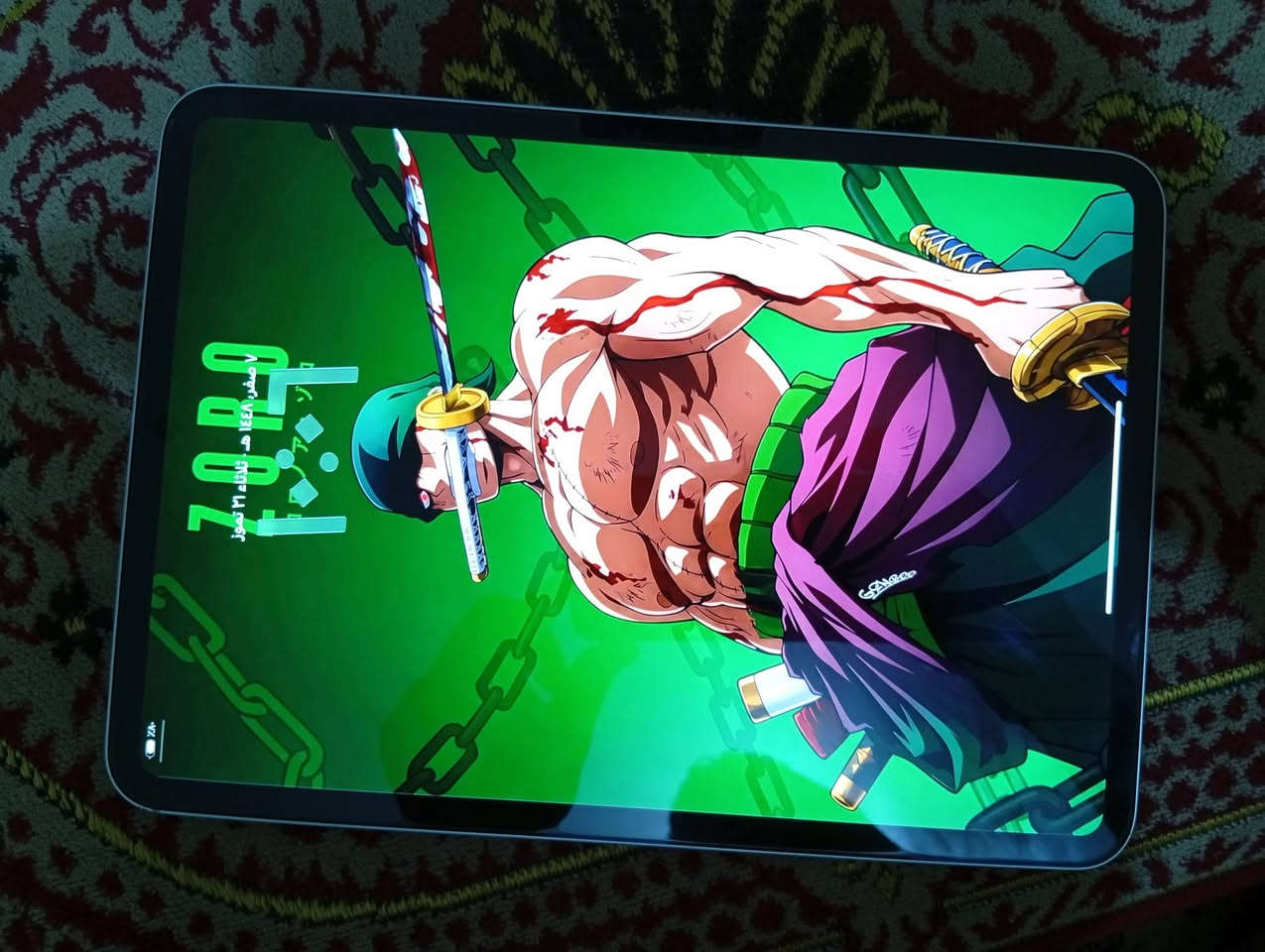 أيباد 11 برو M4 نضيف ايباد شخصي جنت مستعمله للدراسه وللألعاب ذاكره 256 سلاسه ودقه عاليه دورات الشحن 510 بطاريته 83 استهلاكه جيد ايباد كامل مكمل تجي تاخذه هوا وكارتونته وشاحنته بلاديات واتس ***********
