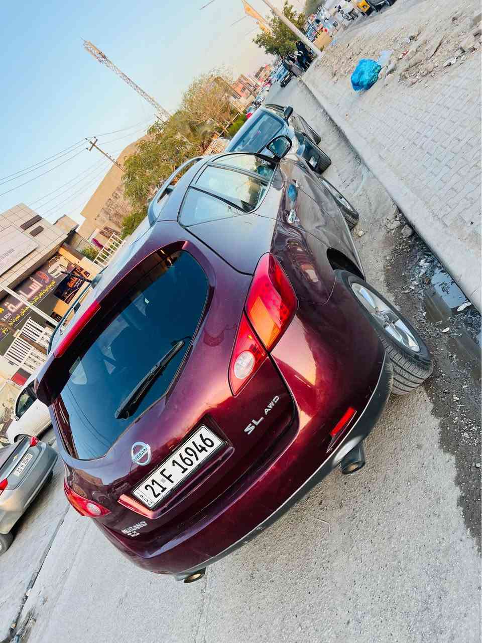 السلام عليكم 
نيسان مورانو ياباني أصالة 
موديل 2010 
فول فول مواصفات 1/1 دفتر بنزين بى
بصمه  كير توماتيك فوليوم حساس abs بانوراما  
كشانت كهربائي دبل اكسل 
تبريد مركزي صندوق شفت بيلاد بسمة رقم سنوي جديد سيارة حتا مكينة ما مفتوح بل باكت وضع شريكة كير مكينة تبريد بشرط 
سيارة 4قطع كلير بدون ضرار ابشرط
ما شاء الله سيارة كلش نظيف مرتب بدون مصرف 
سياره جاهزه صدر امامي خلفي جديد مابى مصرف 
دهن كير ومكينه وفلاتر تبريد كلها جديده 
تايرات جديد سياره 
سعره 85واستفسار خابرصاحب ‭0770 121 8789‬
 ‏ملاحظة اني مكلف بنشر ما أجاوب على التعليقات ما متواجد عالفيس شراي خابر وتدلل
مكان سياره كركوك
 وتحياتي للجميع كركوك, العراق
