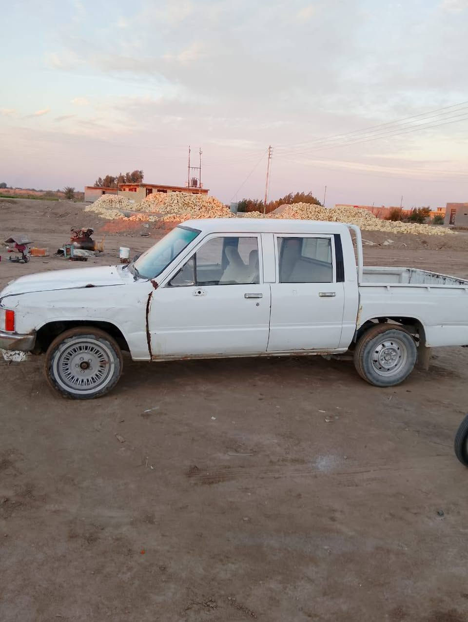 بيكم تويوتا موديل 88 محرك 3واي ابيع بدون راعي مكفوله عشائر رقم اصفر  كهربائات كلها شغاله سياره جاهزه عوزها فقط بس تغليفه الكشنات سياره نضيفه لا خياس ولاشي السعر 22 بيها مجال مكان ناصريه سيددخيل مكلف بنشر هذا رقم راعيها ***********
