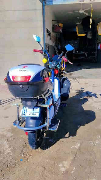 1#موطور.هيوشه لبيع موديل 25نضيف مبستعمل قل من سبوعين 6باتريات نشرات وكامكم هوه يسوالف بل نظافه سعره 750وبي مجال هاذ رقمي مفتوح ***********مكاني الانبار زويه @إشارة
