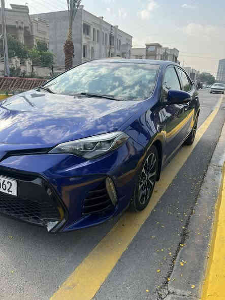 سلام عليكم 
للبيع فقط كورلا 2017 فئة السياره Se فول عدا البصمه
ضرر السياره جاملغ خلفي والصندوق 
وبيها بارد  
سياره جاهزه تجي وتشوف وسونار موجود 
السياره رقم بغداد الجديد سنويه هزه جاهزه تحويل ثاني يوم
السعر 132 وبي مجال بسيط 
العنوان بغداد حي العدل 
***********
