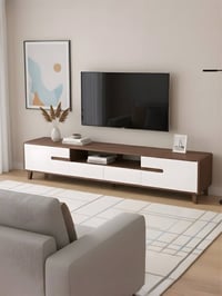 ميز تلفاز • خشب MDF ١٣مم • ١٦٠×٣٠×٤٥سم