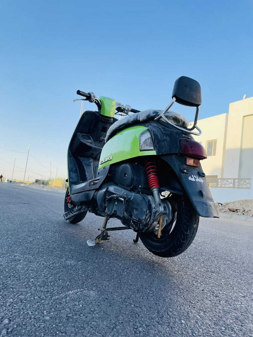 اسلام عليكم دراجه ماكس بوليس 
لون مميز ختم واحد الدراجه مابيه نقص شغل وطلع الدراجه خير من الله سعر الدراجه 750وبيه مجال مو شلاري لا تكسر بسعره مكان الدراجه كوت الاستفسار ع الرقم ***********
