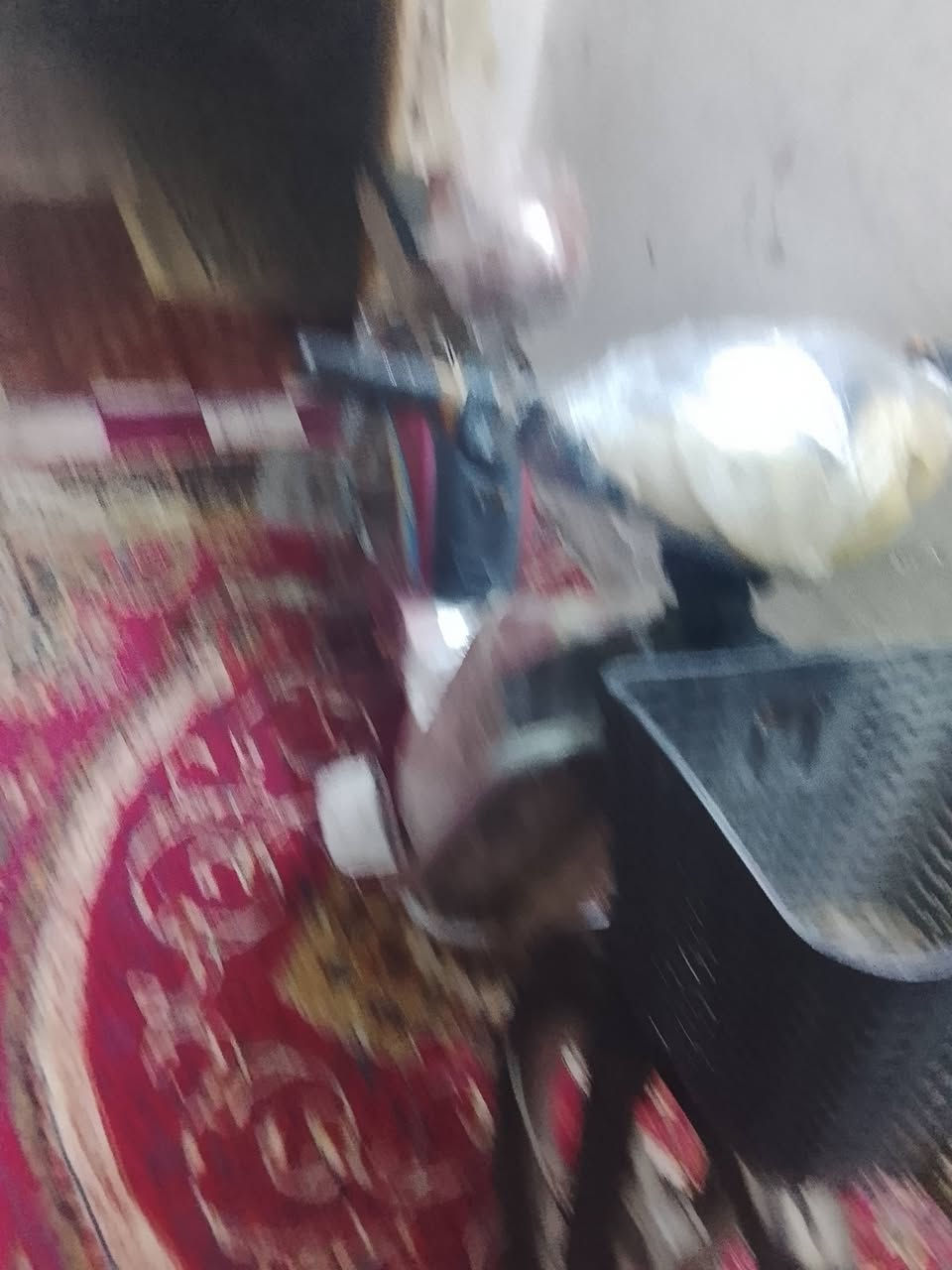 سلام عليكم
موطور شحن للبيع نوع (نسرذهبي)

(بطاريات عل فحص يقرن 10ونص خير من الله + الهورن والضوء شغالات كلشي مابيه ماتحط عليه لو ربع)
السعر 160الف وبي مجال وتدلل اتصل وانداريك.
رقمي موجود واتساب عنواني شهداء جامع تقوه 
 ***********
