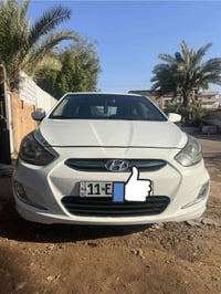 اكسنت موديل 2014 خليجي صدر كير مكينه جديد سيارة بسمي عنوان بغداد سيديه...