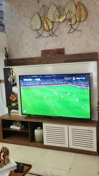 بوفيات خشب موديل حديث من الجشعمي للاثاث نظافه فول السعر للقطعه ٤٠٠ الف...