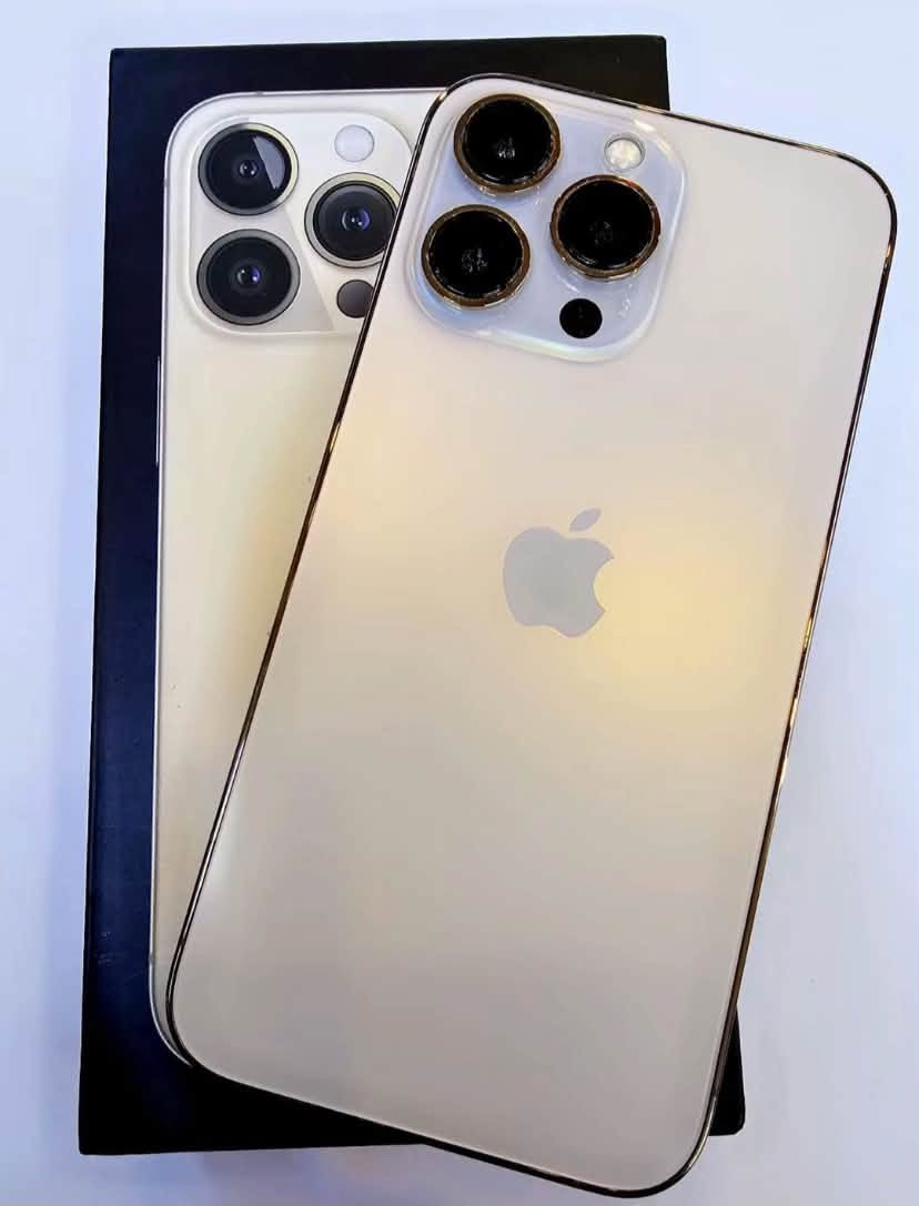 ايفون 13برو ماكس 📲
ذاكرة256.

بطارية91🔋

يعبرى هوى 

تك سيم 

لون ذهبي 

ما مفتوح 

سعر675🔒🔒

***********
