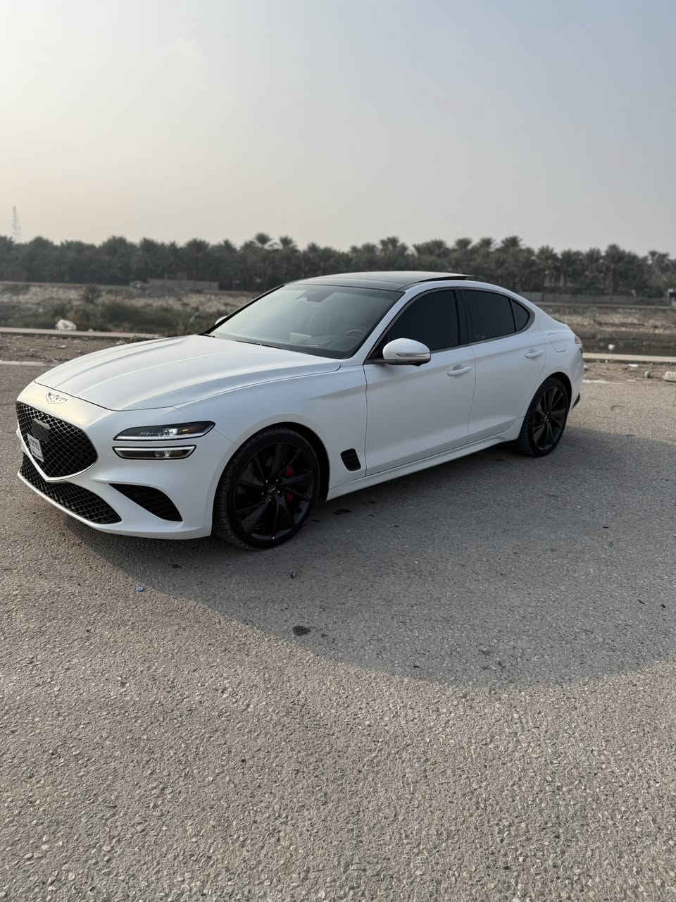 لون مميز ابيض طافي 3.3 G70 2023
السلام عليكم 
السيارة برستيج اعلى شي 
مواصفات 
داتا شو 
رادارات امامية + جانبية + خلفية 
كامرات محيطية 360 درجة 
سياقة اليه 
كشنات تدفئة وتبريد داخل ابيض 
خزن ميموري 
مري قلاب + مري شفط 
جنطة شفط كهرباء 
بانوراما 
سقف كنتاره 
غنية عن التعريف بلمواصفات 
دفع خلفي 
عليها شوت مزوده من امريكا 
السيارة نضافه بمعنى الكلمة وكتعمير اتعمرت تعمير درجة اولى وكل غراض اصليه وبلادية 
تعمرت الفخذة + صبغ جاملغ وربع البنيد 
ايرباك ستيرن وبردة 
السعر 230 ورقة وبيها مجال بسيط 
مكان السيارة المسيب 
للاستفسار ***********
