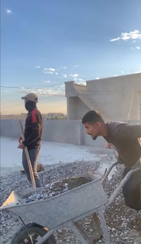 من رخصة الادمن سلام عليكم   كادر عمل اي شقل نشتقل  1فرش حجر  2تصفير بي...