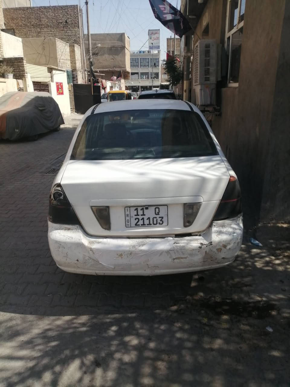 سياره للبيع سازوكي. ياباني موديل 2003 خصوصي بيضاء اللون رقم انكليزي ٍ.سياره جاهزه. تحويل ثاني يوم. السياره باسمي.. مكاني بغداد الحريه. السعر من اخير وقفل 22 ورقه... مال بيع. رقم موبايل ***********
