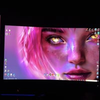 شاشات ٢ للبيع استخدام اشهر  1 MSI  2k  IPS 27 1ms گيرف 144hz RGB خلفي ...