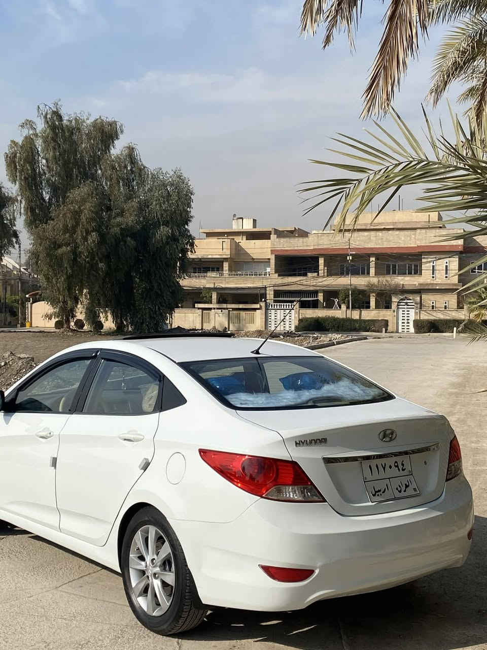 اكسنت خليجي فول مواصفات رقم اربيل سنويه جديده حجم المحرك 1600 دوش المرغوب شرط  ..سلايت..اشاير بالمري..اربعه دسك..بلوتوث حاكيه..محرك بالكارتون مامفتوح شرط بلا صرف وبدون نغخ..طخم تايرات وباتري وكهربائيات جديده..بيها صبغ شويه من الباب الخلفي وداير الجاملو..السعر 104 العنوان موصل الايسر حي البعث تقاطع الجسر الرابع قرب حلويات الذهبي...*********** يوجد واتساب بالرقم..
