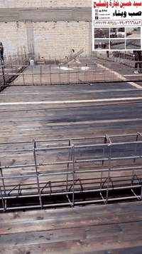 رستميه • بناية ٤٠٠م • نجارة وتسليح وصب