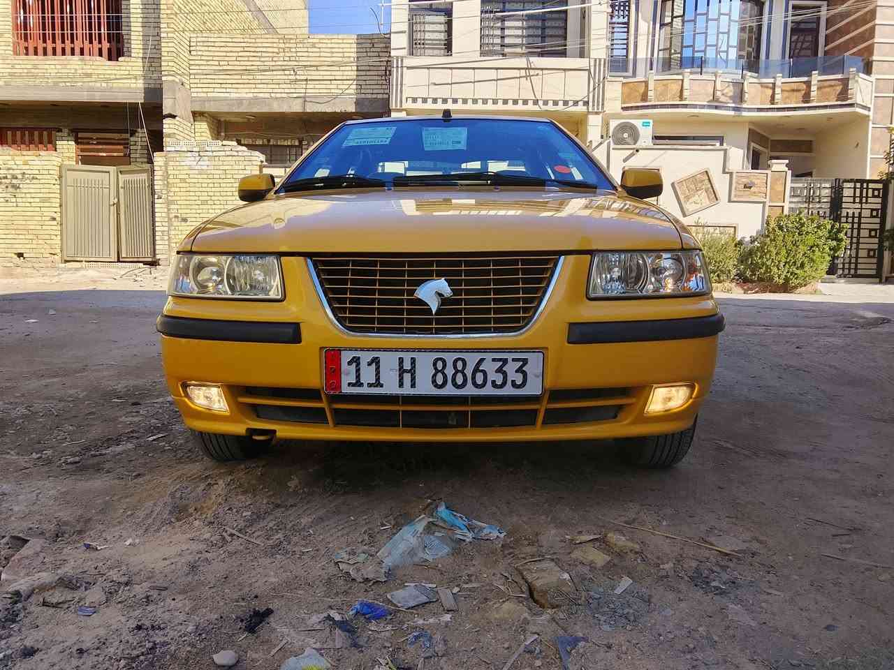 سمند للبيع موديل 17 مصفرة هيئة وغرامة بأسمي مكفولة كفالة عامة للاتصال *********** السعر 70 وبيها مجال
