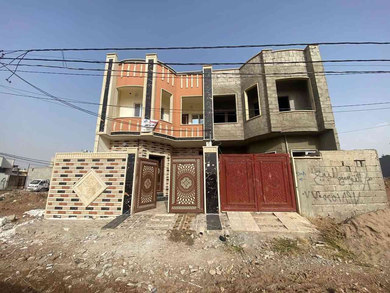 دار لللبيع حي الفلاح الثانية 125م بيت تصميم تركي البيت درجة اولى فول موصفات ***********—***********@الجميع
