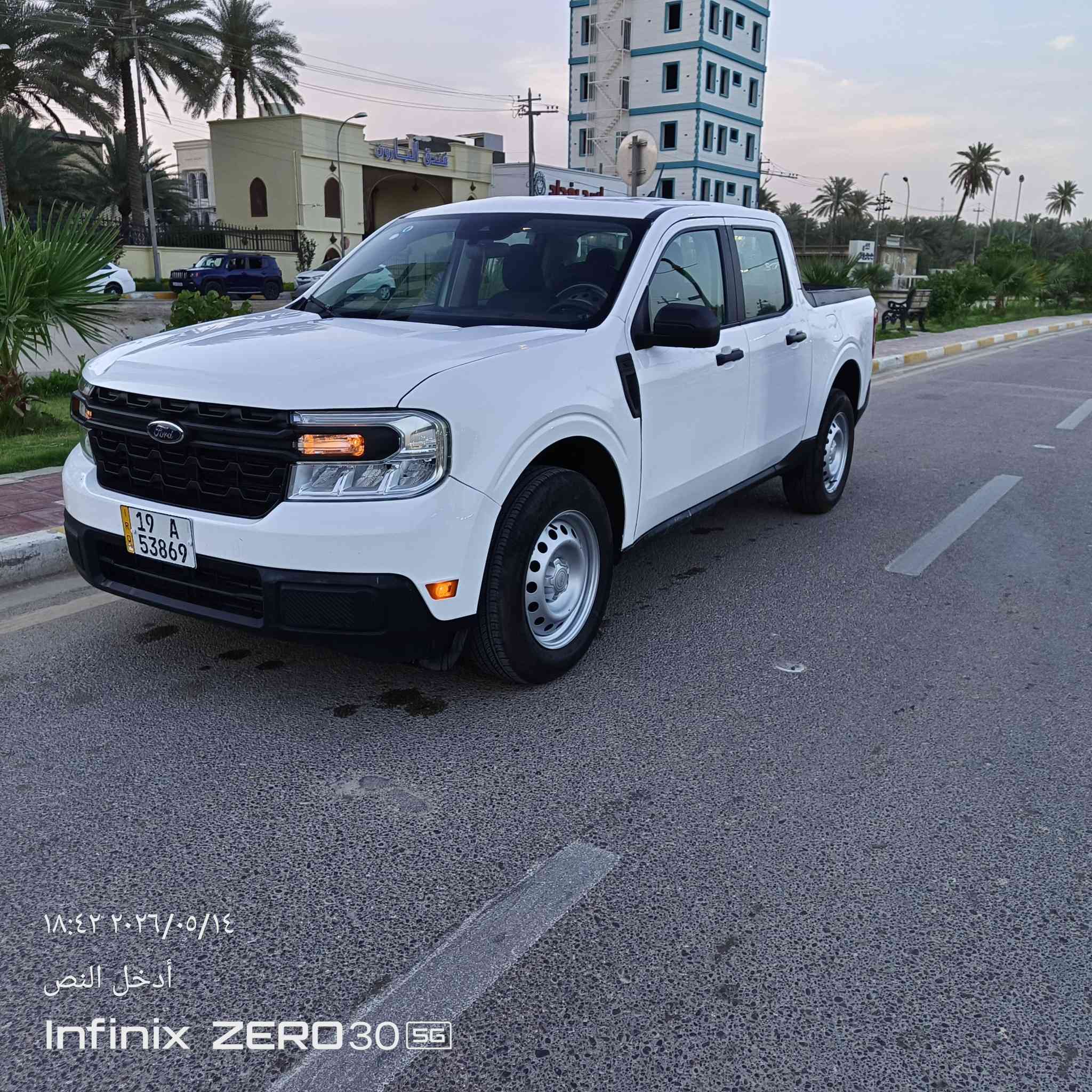 فورد مافريك 
الموديل/2024
الضرر / صبغ عام بدون دواخل نهائي 
بدون تبديل اي قطعه رقم الشاصي موجود مع الصور
ماشيه/37 الف ميل 
محرك /2000 
رقم كربلاء شهداء محجوزه سنتين تاخذ وكاله عامة
السعر/150 ورقه 
مكان السياره كربلاء 
للمزيد من التفاصيل الاتصال على الرقم التالي 
***********
