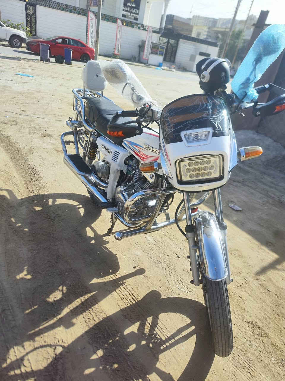 السلام عليكم 
بارت رياضي (فحل) موديل 2020
 اوراق كاملة اصلية من مجمع الكرار 
حجم المكينة 150CC 
للأمانة الدراجة مبدله بوش وبستم بس 
اي شي ثاني مابيها الدراجة كاملة كلها شغالة من كهربائيات دبلات 
ما ناقصها شي والفيديو كدامك بعد 😅
بعد الباقي انته وترتيبك السعر 800 وبيه مجال للطيبين وبخدمتكم 
رقمي *********** واتساب موجود كذلك
