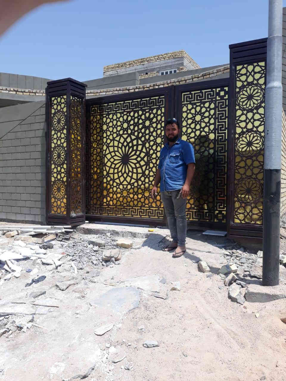 حداده حيدر القيسي أبواب قاصه أبواب هندسي مراجيح تزكام 
شبابيك محجرات سقايف كيسبان  فريمات  
عنوان قلعه سكر قرب حسينيه الشرق  *********** ***********
