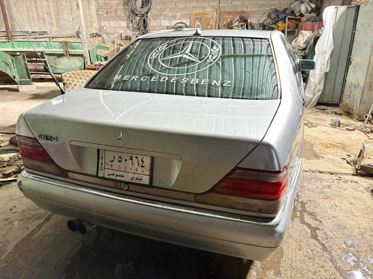 مارسدس
موديل 96
حجم 320
فول توماتيك 
رقم نينوى الماني
كابون بيها
شرط التحويل والوكاله
صاحبها الشرعي موجود
محرك اصلي بلادي 6 شرط 
بيها صبغ جمالية بدون حادث 
السعر 62$
شراي اتصل لا تعلق وتراسل
***********
بي واتساب موصل, نينوى
