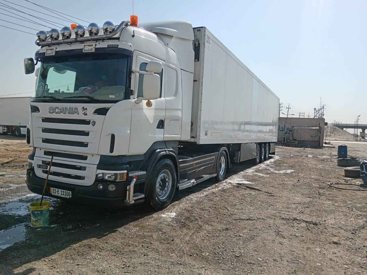 للبيع موديل 2007 رقم جديد حجم  420 كير 3ب3 تخم تاير راس وعربانه *********** مكلف بنشره مكانه كوت
