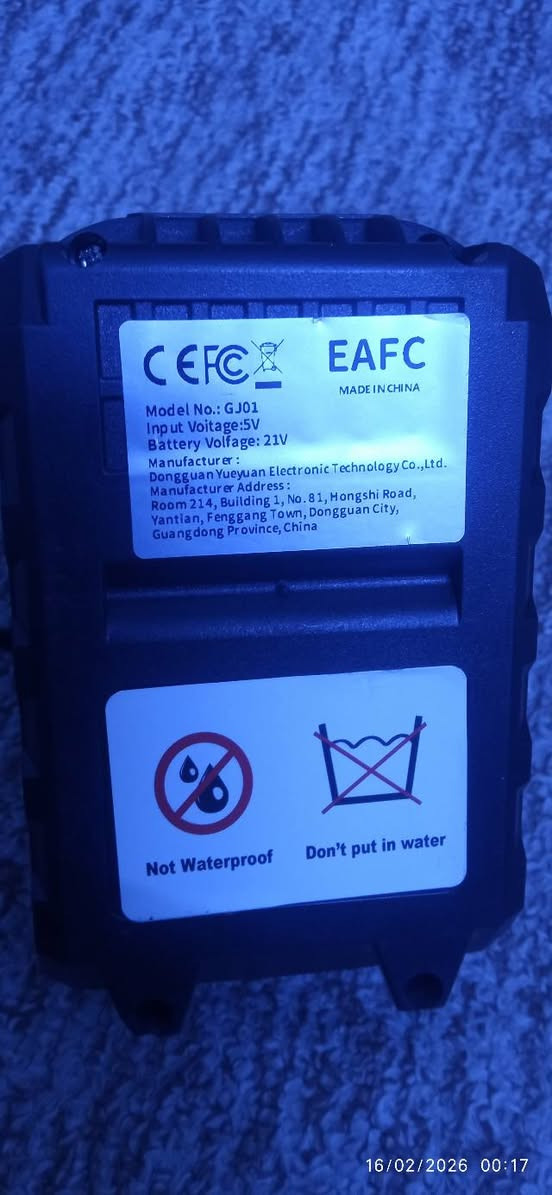 دريل لقمه جديد بدون كارتون اعلى سعر ابيع


**إذا كنت صاحب هذا الإعلان وتريد حذفه لأي سبب، رجاءا أرسل رسالة إلى الدعم الفني**