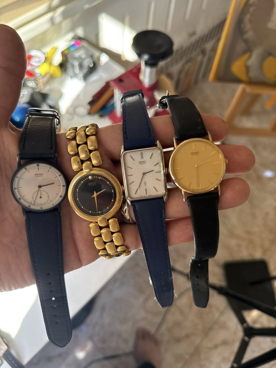 اربع  ساعات سيكو ياباني اصلي فنتج
اشكال مختلفه 

ساعات تحف من سيكو 

 سعرهن

230 الف


**إذا كنت صاحب هذا الإعلان وتريد حذفه لأي سبب، رجاءا أرسل رسالة إلى الدعم الفني**