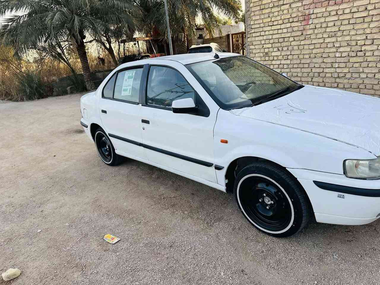 سلام عليكم ورحمه 
سمند  2010رقم قادسيه نكليزي 
سنويه ل2030 مداور ثاني يوم 
مكينه كير حداديه جديده تخم تواير جدد ابو الخطه بيها جاملغ الكدام صبغ مثل ما واضحه 
بصوره سياره جديده مكان السياره السماوة 
الرميثه الاستفسار ***********السعر 37
