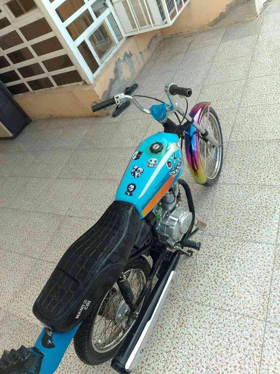 السلام عليكم دراجه نامه موديل 24 اوراق كامله دراجه خير من الله من مكينه من شلعه نقص بس استان الوسطاني بيه 
مكاني ديالى بعقوبه السعر 350 قفل 
***********بيه عقل ابو فصله صالصنه باكستانيه 
دراجه خير من الله
