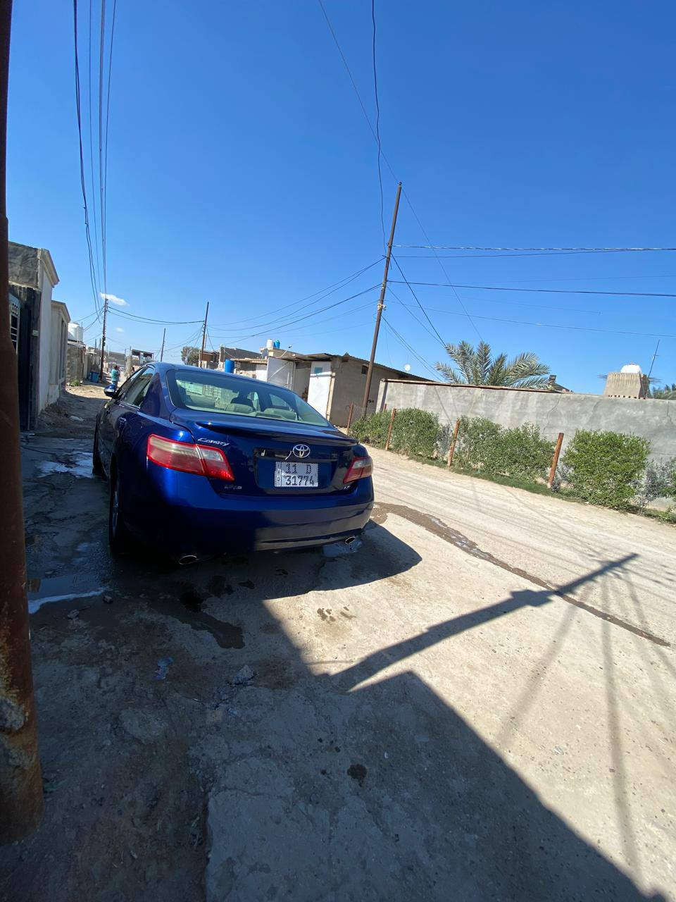 السلام عليكم  كامري موديل ٢٠٠٩ وارد امريكي  حادثهه فقط بنيد  سياره جاهزه من كل شي  كير، مكينه6 سلندر  تبريد شغال صدر امامي خلفي ممتاز  السعر ٨٦ وبيها مجال شي بسيط مكان:بغداد الدوره، 
الرقم الهاتف:***********
