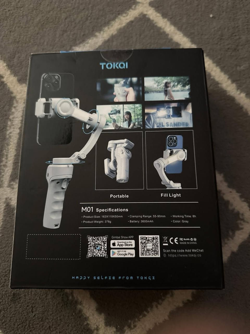 اوزمو احترافي TOKQI M01 – 3 Axis Gimbal Stabilizer
مثالي لتصوير الفيديوهات والبث المباشر بدون اهتزاز 🎥✨
✅ تثبيت ثلاثي المحاور لصور وفيديوهات ثابتة
✅ سهل الاستخدام وخفيف الحمل
✅ يحتوي على إضاءة (Fill Light) للتصوير الليلي 🌙
✅ مع ترايبود (Tripod) لثبات إضافي
✅ مناسب للتيك توك، اليوتيوب، والبث المباشر
💥 الحل الأمثل لصناع المحتوى والمصورين
📦 المنتج جديد وبكرتونه
💰 السعر: (45)
📍 التوصيل: (كل العراق)


**إذا كنت صاحب هذا الإعلان وتريد حذفه لأي سبب، رجاءا أرسل رسالة إلى الدعم الفني**