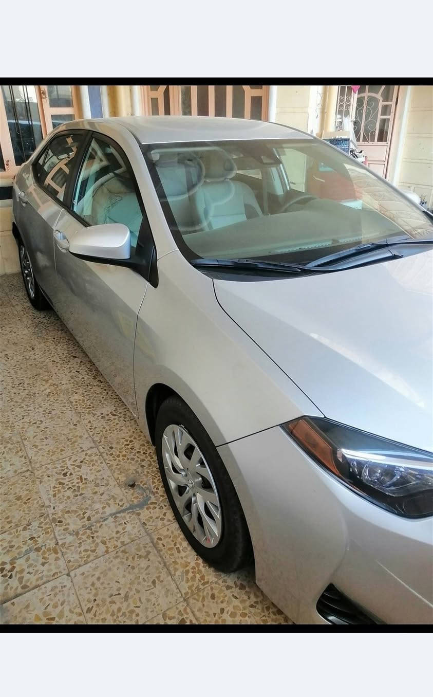 كورلا ٢٠١٩ سلفر Le رقم صلاح الدين ماشيه 12600 الف ميل سياره زيرو وكلين حادث واضح بل منشور سياره على وضع الشركه بدون صبغ او بارد او تبديل صار أكثر من ٥سنوات واكفه سياره على تايرات الشركه شرط فحص أرقام انكليزي سنويه هزه كله جديد بسمي بيها ايرباك برده ودركه سعر 200 وبيها مجال شي بسيط مكان تكريت استفسار على *********** /*********** سياره على وضع الشركه مو مال معارض شرط فحص وين متحب
