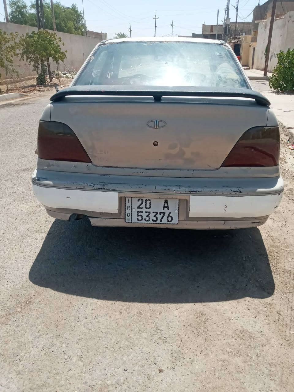 دايو سلو للبيع موديل ٩٤ رقم ديالى انكليزي بسمي السيارة كاملة من كلشي كير عادي مكينة ١٦٠٠ لا تنقيص ولا تبخير السعر ٢١ورقة وبيه مجال  العنوان صلاح الدين قضاء بلد للاستفسار ***********
