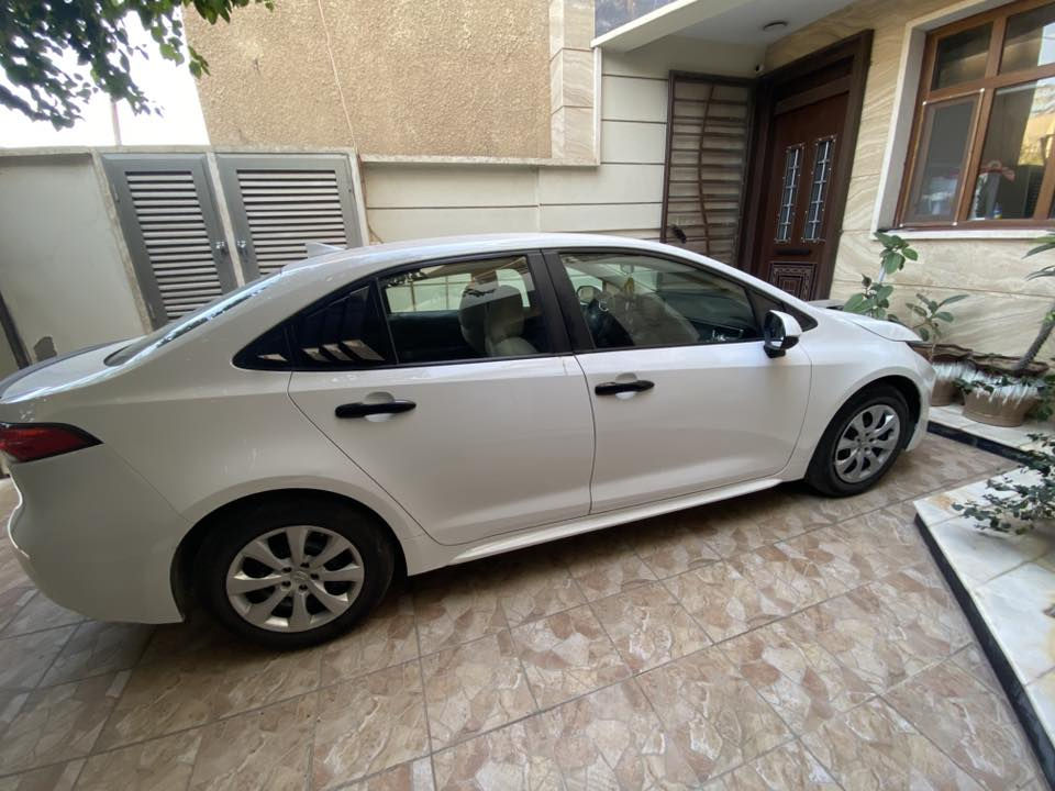 كورلا ٢٠٢٢ ابيض ثلجي
ماشية ٤٥،٦٠٠مايل
حادث مرفق بصور
جاملغ تبديل نفس لون وباب مصبوغ 
وحافة الباب الخلفي بي باردشي بسيط
رقم اربيل باسمي شرط تحويل
سيارة نظيفة جداً واستخدام شخصي
مكان السيارة ديالى بعقوبة 
السعر ١٧٣ ورقة وبيه مجال بسيط 
***********
