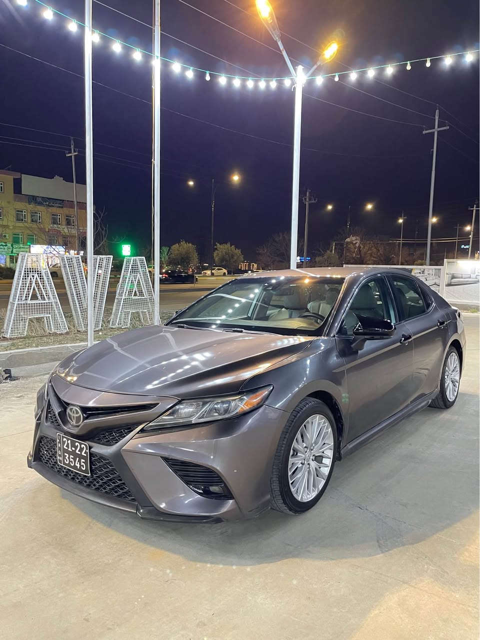 تۆيتا کاميری 2018 SE  مواسە فات ئە مريکی ساخ ساخە سەيارەکە گێرو مە کينە بە شەرت  چوار پارچە بۆياخى ئه مريكايه  داعمو ليدراوى نيه پێشی کەپسە    بێ ڕەقەمی دوبە يە   

سعرى 102$ گەڵا
***********
*********** السليمانية, العراق
