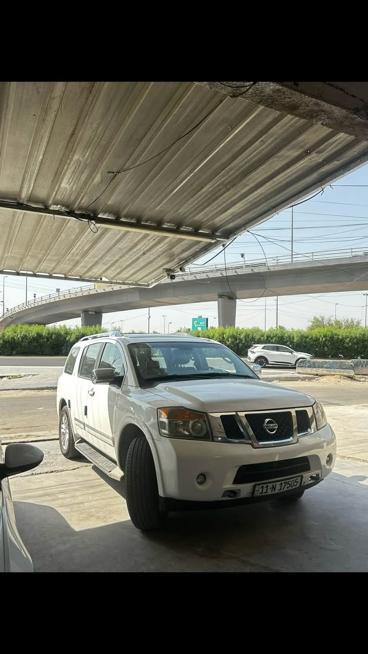 من رخصت الادمن 

نيسان ارمادا بلاتينوم (فلكس فيول) تسحك عادي ومحسن ،اعلى فئه (VIP) تجي مقاعد خلفيه منفصله 
 حادثها بابين سائق و الوراه 
موديل (2014)
ماشيه 165 الف 
وارد امريكي 
محرك جديد 5.6 وصدر وحداديه جديده وتخم تايرات جديد كير كفاله تبريد ثلج 

🔴فتحة سقف ( سلايد )

🔴بصمة ابواب 

🔴بصمة تشغيل 

🔴كشنات كهربائيه 

🔴 تدفئه كشنات اماميه فقط 

🔴كشنات جلد بيجي

🔴مري شفط 

🔴خزن ميموري 

🔴جنطة كهرباء 

🔴 ترحيب 

🔴2 قطعتين تبريد 

🔴تبريد ثلج

🔴حساسات خلفي + امامي 

🔴منظومة زينون 

🔴شاشه وسطيه ( تلفزيون )

🔴 اشاير بل مري 

🔴 تدفئه مري 

بيها نواقص بسيطه مثل الكيلو متر واكف مايشتغل يعني شغلة واير من ضفيره 

ترايها وين ما يعجبك السعر100 وبيها مجال ،مكانها بغداد
للاستفسار اتصل على ***********
