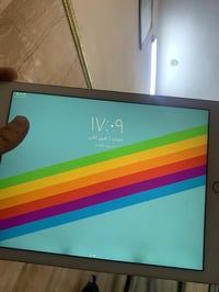 ايباد آير 3 البيع ذاكرة ١٦ فقط الدراسة او اليتيوب سعر قيم بل يرضئ اللة...