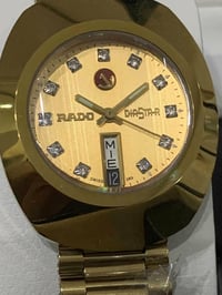 ساعة RADOسويسري اصلي اتوماتيك  نافذة للعرض التاريخ واليوم  أميال فسفور...