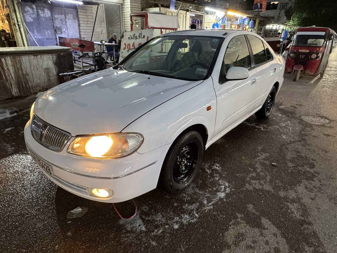 نيسان سني ياباني مديل 2009 
فول اوتوماتيك
4 جامات كهرباء 
كير اوتو 
محرك 1800 قيق ابيض 
سويجات ثنين اصليات وسنتر لوك ريمونت
جاهزه للأخير بدون اي نقص بلسياره 
كير محرك صدر خلفي امامي تخم تاير باتري جديد كهربائيات كله شغاله
كشناته نضيفات كلش ومدايسات 
سياره جديده وماشيه 190 الف 
فحص وهزه جديد سنويه تنتهي ب2031 تحويل مباشر 
اخوان لسياره بدون صبغ كله حتى دعامياته
بس جان عليه سيبايه ناصيه وحكت صبغ القماره وشخطته وصبغت قماره بس بدون حادث او ضرر وبيه مكانات بارد وابيع شرط السونار
مكاني بغداد الشعب مقابيل سوق شلال
سعر 95 وبيه مجال
***********
