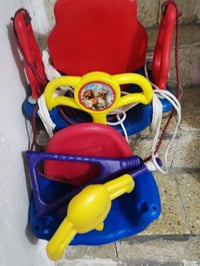 مراجيح اطفال للبيع وحدة نقص ضب والثانية كاملة 25وبيهن مجال تواصل 07887...