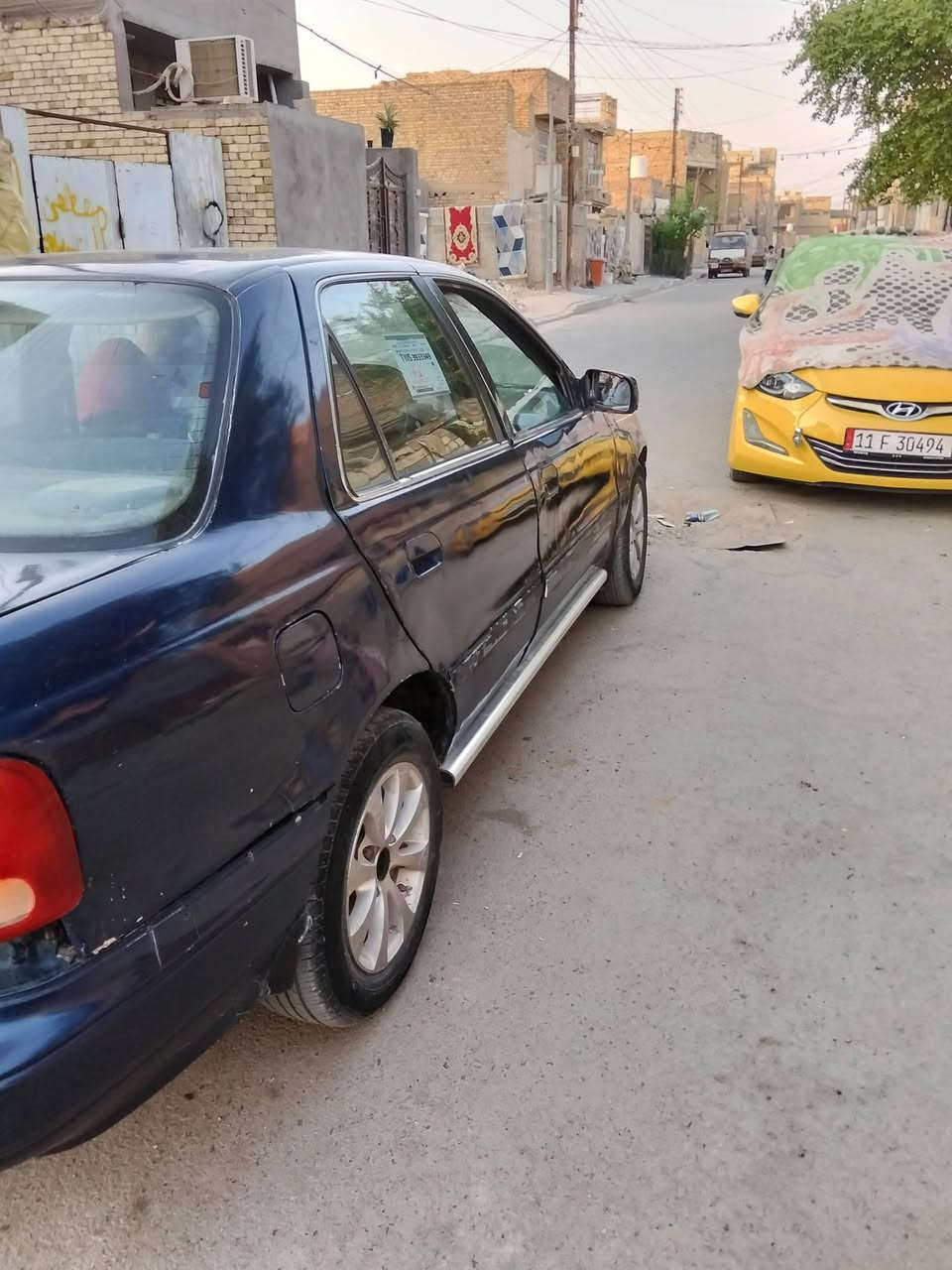 النترا دمعه 93 برانكيتات طاكه وفريم ممه للبيع سياره مكينه وكير بالشرط تخم تاير وباتري جديد كهربائيات كلها شغاله جام كهرباء. كيجات دشبول شغاله اضويه داخليه شغاله اضويه خارجيه عالي وناصي واشاير ورباعيه وويل كب 4  ارضيه جلد  سنويه لغاية 2030 تحويل ثاني يوم السياره بسمي رقم ديالى انكليزي  السعر 23  الشراي يتصل او خاص ***********  العنوان بغداد حسينية الراشديه
