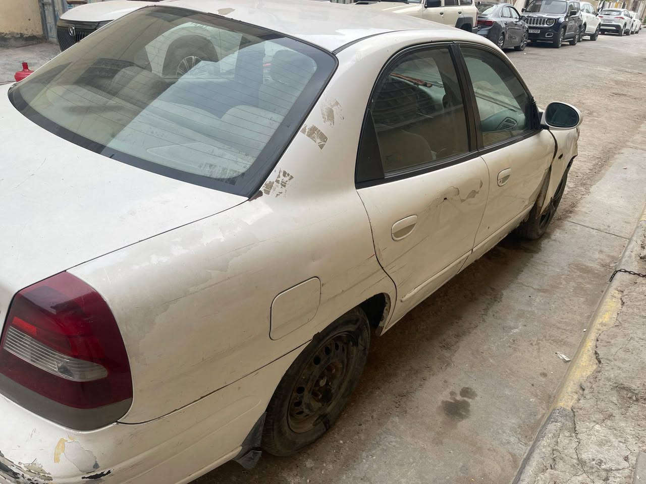 السلام عليكم
دايو نوبرا 2  خليجي موديل 2000 
محرك اوبترا 
كيرها نظيف 
كهربائيات جديده مرجعها بلادي
تبريدها خير من الله 
رقم السياره بغداد باسمي مشروع وطني تحويل مباشر 
 عنوان السيارة بغداد الحرية
السعر ٣٠ 
إني مكلف بالنشر هاذا رقم صاحبها 
***********
