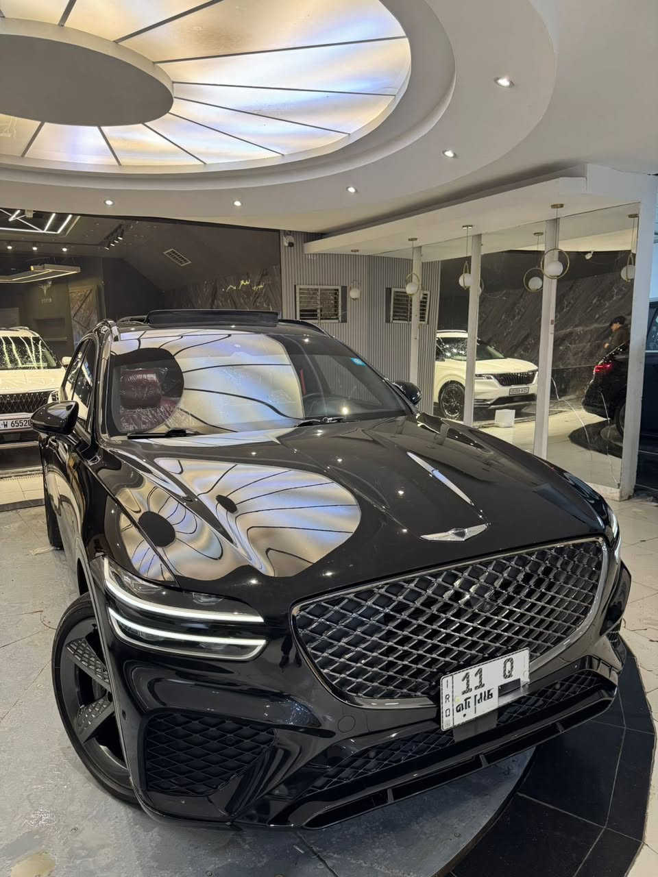 جنسزز  2022 GV70 Prestige فول أعلى فئة
Twin Turbo V6
الممشى: 25 ألف مايل
الرقم: بغداد – حرة تحويل مباشر
المكان: كربلاء
مراوس بشي أقل وأخذ فرق عادي

🟪 السعر  ::305

الحالة:
تقرير غرق
بدون مسج وكلشي شغال
بارد بباب ولجاملغ مقدار شبر فقط
عليه أدامة كاملة بالشركة
المواصفات (Prestige أعلى فئة):
محرك 6 سلندر توين تيربو
فول مواصفات
أنظمة أمان ومساعدة قيادة متكاملة
داخلية فخمة وتجهيزات كاملة
مكاني كربلاء 
***********
